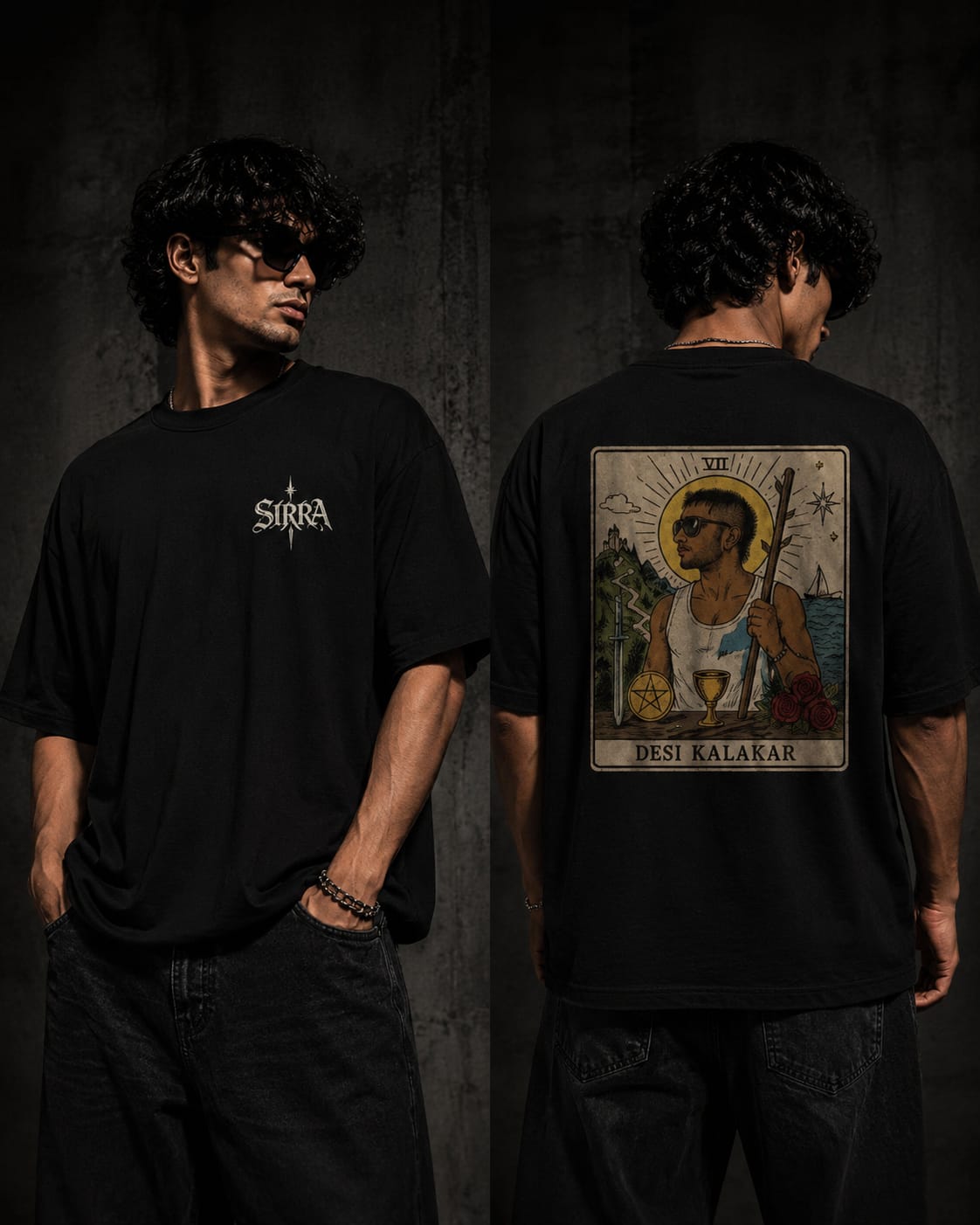 Desi Kalakar Tarot Tee
