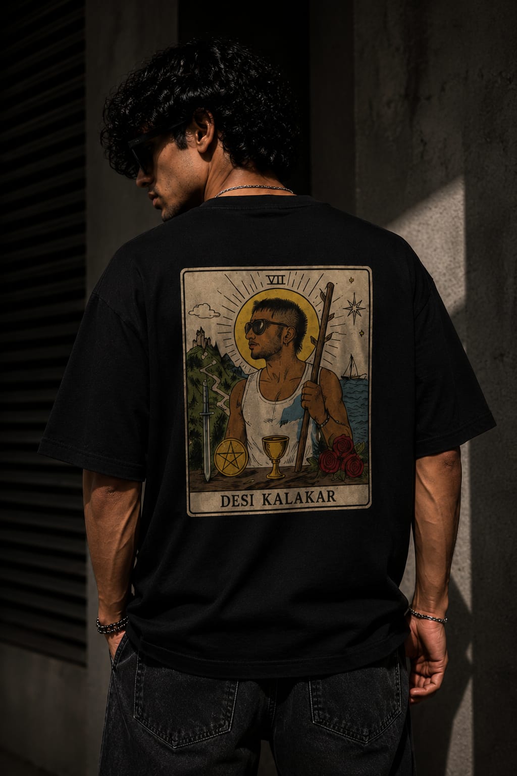 Desi Kalakar Tarot Tee
