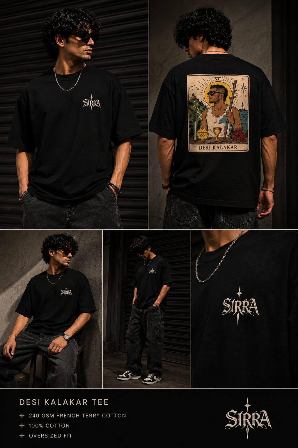Desi Kalakar Tarot Tee