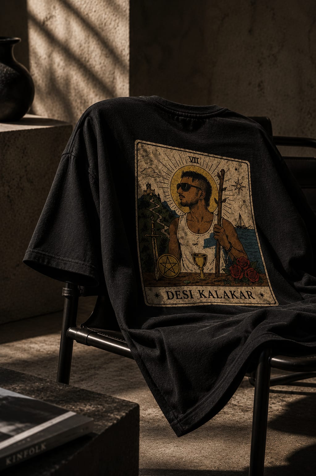Desi Kalakar Tarot Tee